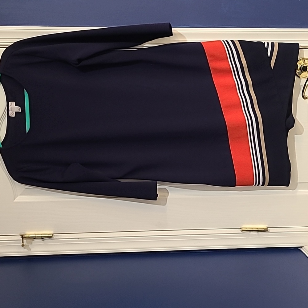 Dress Barn Navy blue dress